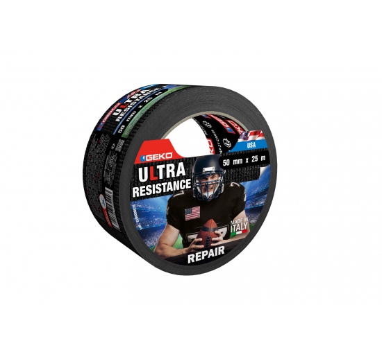 NASTRO ADESIVO TELATO DA ESTERNO-  Nero-  Formato-  mm 50x25 m