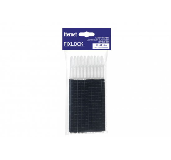 Fascettatrice FIXLOCK-caricatore clips nere