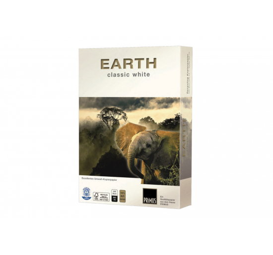 CARTA EARTH  Classic White-  Formato-  cm 29,7x42 (A3)-  500-  Grammatura-  g 80