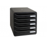 CASSETTIERE BIG BOX PLUS-  Colore -  Nero
