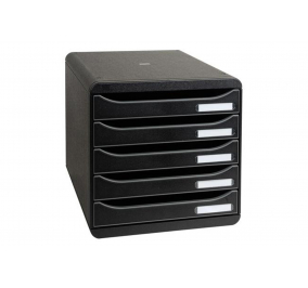 CASSETTIERE BIG BOX PLUS-  Colore -  Nero