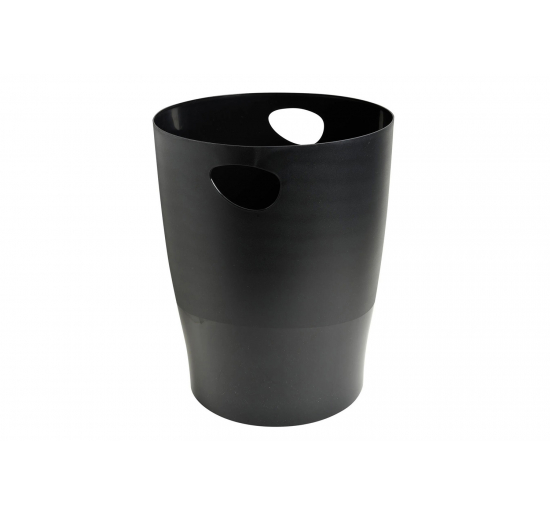 CESTINO GETTACARTA ECOBIN-  Nero-  Formato-  cm 26,3x26,3x33,5