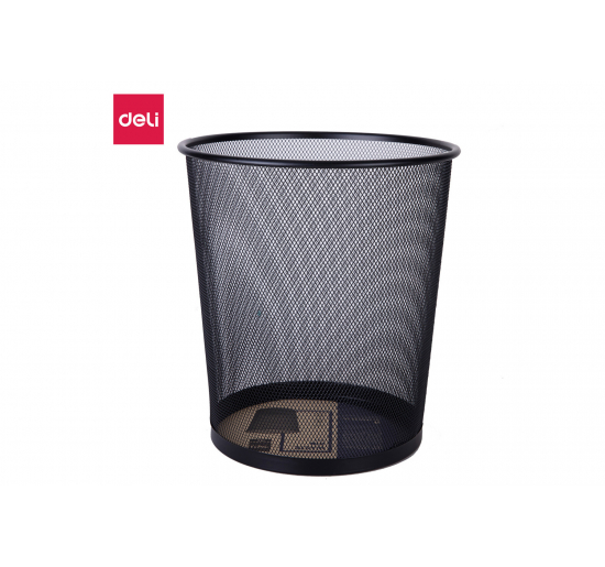 CESTINO IN RETE-  nero-  Formato-  cm 26x22x28H
