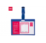 PORTA BADGE -  blu -  Formato-  cm 6x12