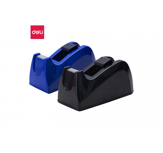 DISPENSER DA TAVOLO PER NASTRI ADESIVI-  Colori blu e nero assortiti