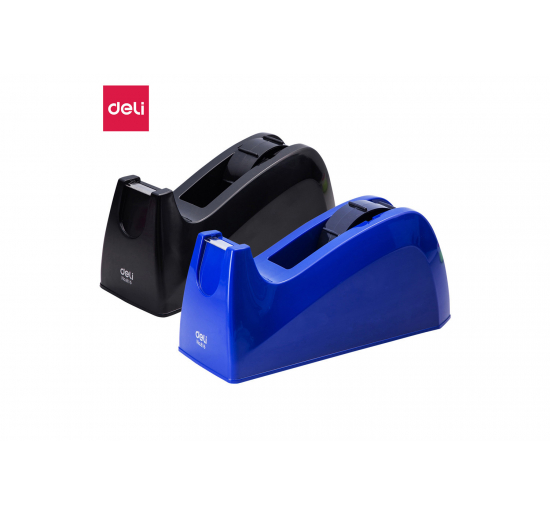 DISPENSER DA TAVOLO PER NASTRI ADESIVI-  Colori blu e nero assortiti