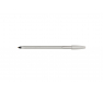 PENNA A SFERA CRISTAL GLACE'-  Nero-  Punta-  mm 1,0-  Colore fusto-  Silver