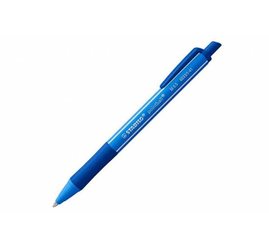PENNA A SFERA POINTBALL COLORFUL-  Blu