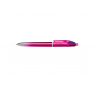 Penna a sfera 4 Colours Smooth-  Blu-nero-rosso-viola-  Punta-  mm 1,0-  Colore fusto-  Fucsia gradient metallizzato
