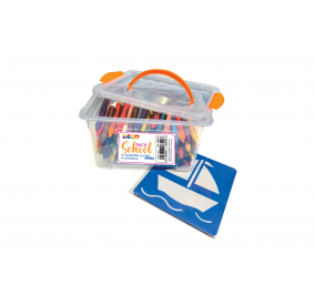 Pastelli a Cera Jumbo in Confezione Schoolpack