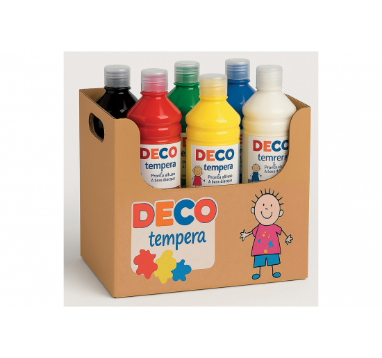 Tempera a Base Acqua in Flacone-  1000 ML-  Viola