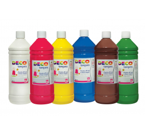 Tempera a Base Acqua in Flacone-  500 ML-  Bianco