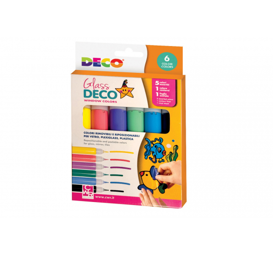 Colori GLASS DECO riposizionabili