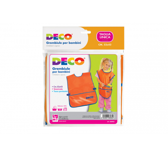 Grembiulino per Bambini Senza Maniche