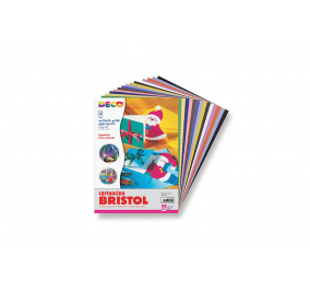 Cartoncino Bristol deco-  Formato-  cm 25x35-  Peso-  g 200