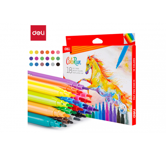 PENNARELLI LAVABILI COLORUN-  Colori assortiti