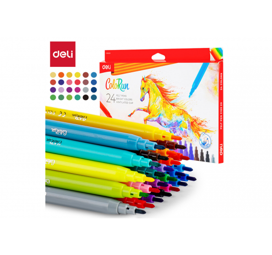 PENNARELLI LAVABILI COLORUN-  Colori assortiti