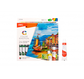 TEMPERA IN TUBETTO-  Colori assortiti-  Tubetto da 12 ml