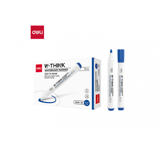 MARCATORE THINK PER LAVAGNE CANCELLABILE-  blu-  Diametro-  mm 2,0