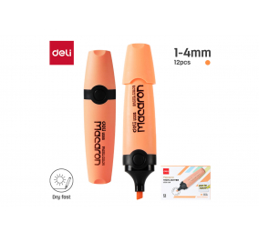 EVIDENZIATORE MACARON-  arancio pastello