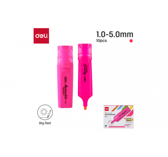 EVIDENZIATORE DELILIGHT-  rosa