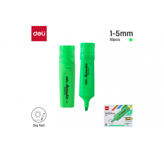 EVIDENZIATORE DELILIGHT-  verde