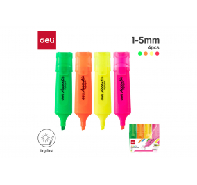 BUSTA 4 EVIDENZIATORI DELILIGHT-  Colori assortiti