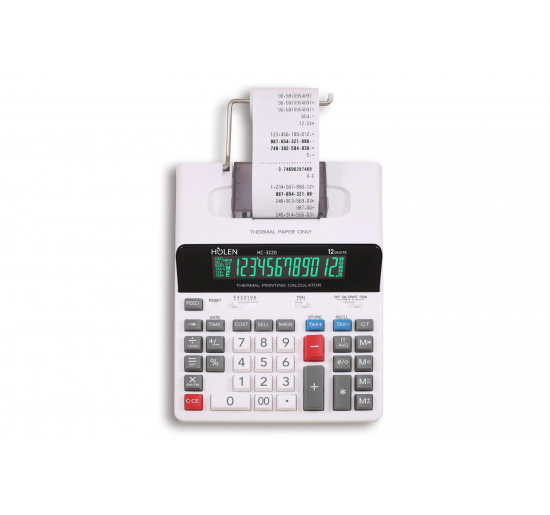 CALCOLATRICE SCRIVENTE HC-3220-  Bianco