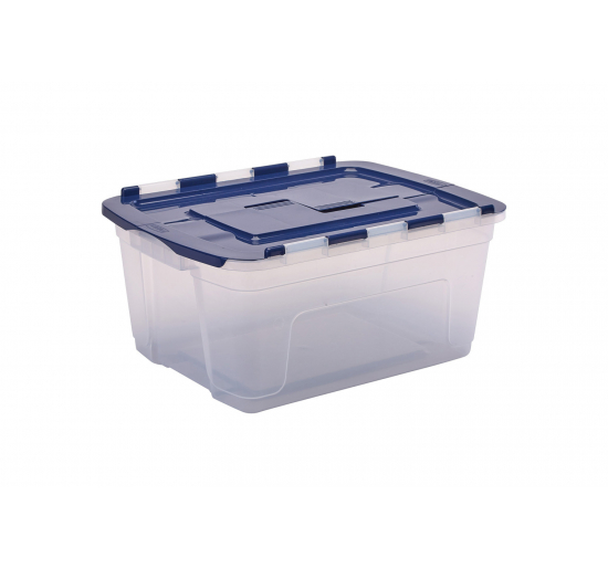 CONTENITORI nasted storage boxes-  con coperchio incenierat-  Capacità-  55 litri