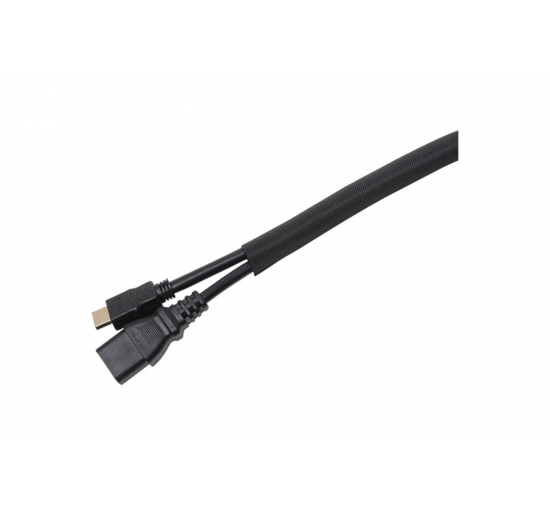 COPRICAVO FLESSIBILE Cable sock-  Nero-    m 40x ø19 mm