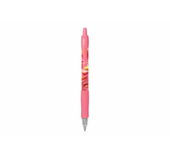 PENNA A INCHIOSTRO GEL G-2 SCATTO FLOW-  Rosa-  Colore inchiostro-  Blu