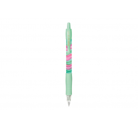 PENNA A INCHIOSTRO GEL G-2 SCATTO FLOW-  Verde-  Colore inchiostro-  Nero