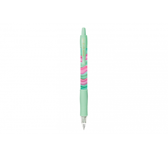 PENNA A INCHIOSTRO GEL G-2 SCATTO FLOW-  Verde-  Colore inchiostro-  Nero
