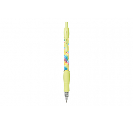 PENNA A INCHIOSTRO GEL G-2 SCATTO FLOW-  Giallo-  Colore inchiostro-  Nero