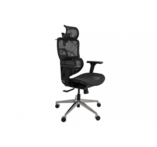 SEDIA ERGONOMICA GROOVE-    cm 116/126Hx45/55Px52L