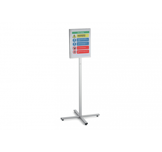 ESPOSITORE DA PAVIMENTO DA ESTERNO OUTDOOR-  Altezza esterna-  m 1,42-  Per formato -  A3