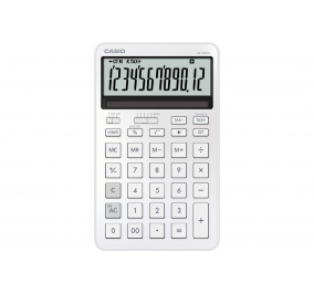 CALCOLATRICE DA TAVOLO CASIO JW-200DQ-  Bianco