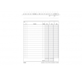 Scheda Dare-Avere-Saldo-  Formato-  cm 14,8x21