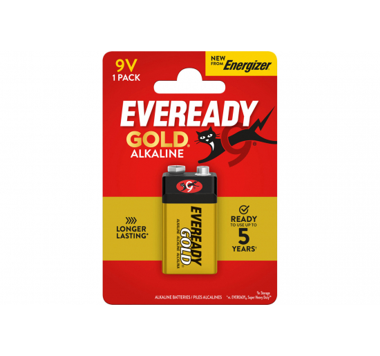 PILE ALCALINE EVEREADY -Transistor - 9V