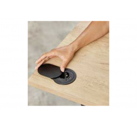 Unità alimentazione Power-Spot® con coperchio-  Nero