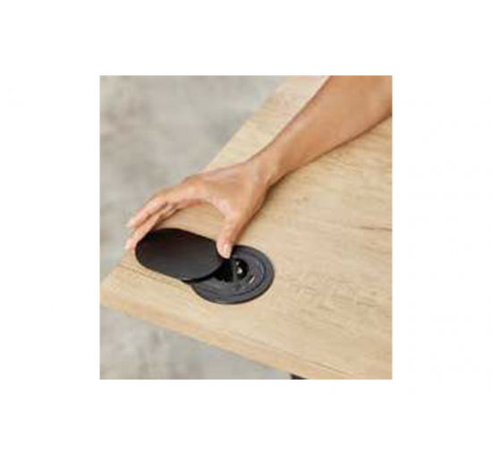 Unità alimentazione Power-Spot® con coperchio-  Nero