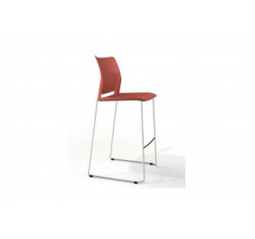 SGABELLO ALPHA-  Bianco-    cm 50Lx54Px111H